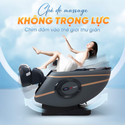Ghế Massage Lifesport LS-339, Ghế Massage Gồm 20 Bài Massage 5 Kỹ Thuật Massage Điều Luyện, Điều Khiển Bằng Giọng Nói