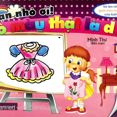 Bộ Sách Bạn Nhỏ Ơi Tô Màu Thật Là Dễ: Vẽ Lên Những Gam Màu Tươi Sáng Của Trẻ Thơ (Bộ 9 Cuốn)