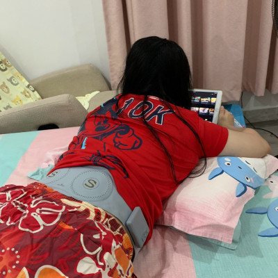 Máy massage lưng SKG W7 mátxa giảm đau vùng thắt lưng, đau do thoát vị, thoái hóa, mẹ bầu sau sinh, ngồi lâu