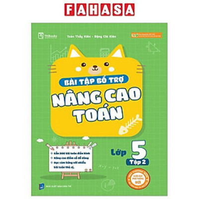 Sách - Bài Tập Bổ Trợ Nâng Cao Toán Lớp 5 - Tập 2