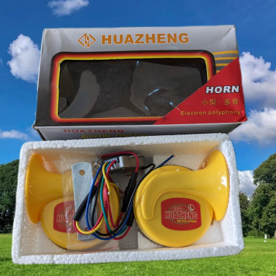 Còji Ngân ÔTÔ Xe Máy Kiểu Ốc Sên 8 Tiếng: Âm Thanh Sắc Nét, Độ Bền Vượt Trội Bản CAO CẤP, ĐÈN TRANG TRÍ