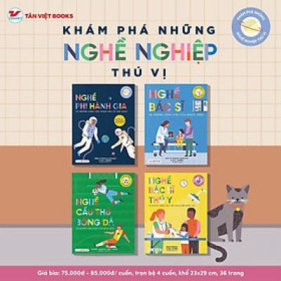 Sách - Khám Phá Những Nghề Nghiệp Thú Vị - Jess French & Sol Linero - Tân Việt Books