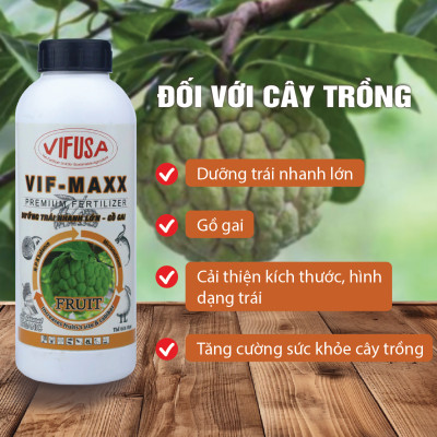 VIF-MAXX - Phân bón dưỡng trái chai 1 lít