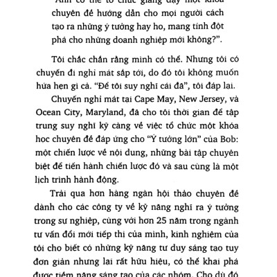 21 Ngày Cho Một Ý Tưởng Lớn