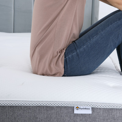 Nệm lò xo túi cao cấp cho giường 1m6 WESTON độ đàn hồi tốt, vỏ vải polyester mềm mịn, kích thước 198x152x21cm (DxRxC) | Index Living Mall - Phân phối độc quyền tại Việt Nam