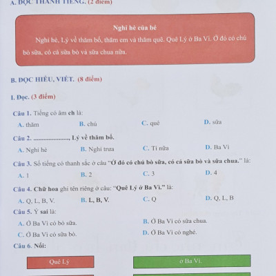 Combo Sách - Đề kiểm tra Tiếng Việt 1 học kì I + II ( Cánh Diều )