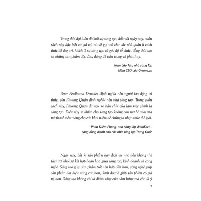 Sách: Sáng Tạo - Phương Thức Làm Việc Và Sinh Tồn Trong Tương Lai