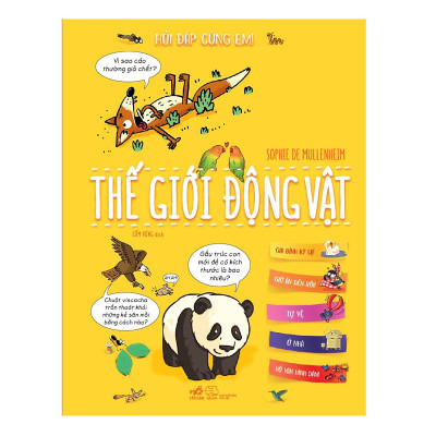 Combo 2 cuốn sách Hỏi đáp cùng em: Lại là các câu hỏi vì sao  +  Thế giới động vật
