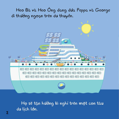 Sách - Thế Giới Diệu Kì Của Peppa Pig - Kì Nghỉ Trên Du Thuyền Của Peppa