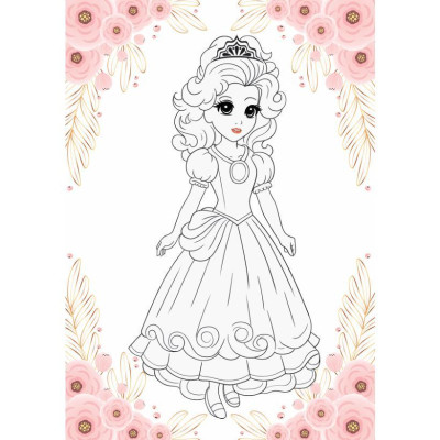 Sách - Tô Màu Princess - Công Chúa Lộng Lẫy - Việt Thư