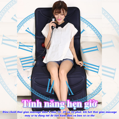 Đệm [Nệm] Massage Toàn Thân Cao Cấp Nikio NK-153  - Máy Massage Toàn Thân Tích Hợp Đèn Hồng Ngoại