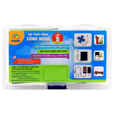 Bộ Thực Hành Công Nghệ Lớp 5 - Vepic