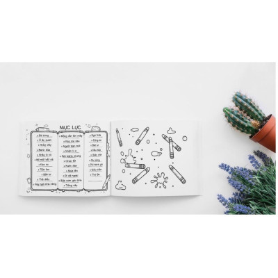 Sách - Tô Màu Cậu Có Muốn Đi Chữa Lành Cùng Tớ Không + Tô Tuổi Thơ Vẽ Vụ Cười  - Combo 2 Cuốn - Việt Thư