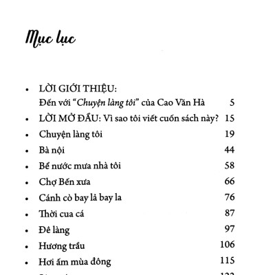 Chuyện Làng Tôi