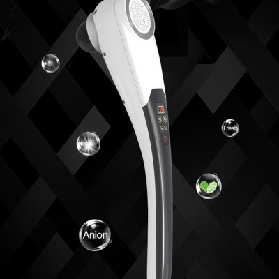 Máy mát xa cầm tay pin sạc 5 đầu, 5 chế độ, 6 tốc độ PULI PL-620DC - Cán tay cầm dài, hỗ trợ điều trị đau nhức mỏi toàn thân