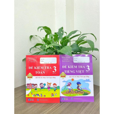 Sách - Combo đề kiểm tra toán + tiếng việt 3 học kì 2 ( kết nối )