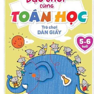 Combo Dạo Chơi Cùng Toán Học - Trò Chơi Dán Giấy (3-6 Tuổi) (Bộ 3 Cuốn) - ML