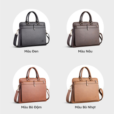 Cặp Công Sở Lata ( Thời trang nam basic - Cặp da CA37 )