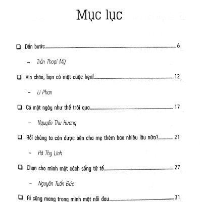 Và Khi Lạc Lối - Tôi Đang Lắng Nghe Chính Tôi