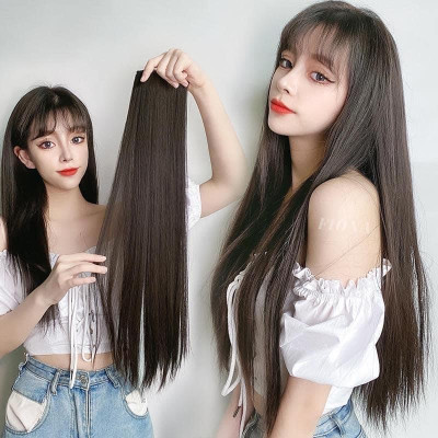 tóc giả kẹp phồng sét 3 miếng 2 kẹp️ cao cấp