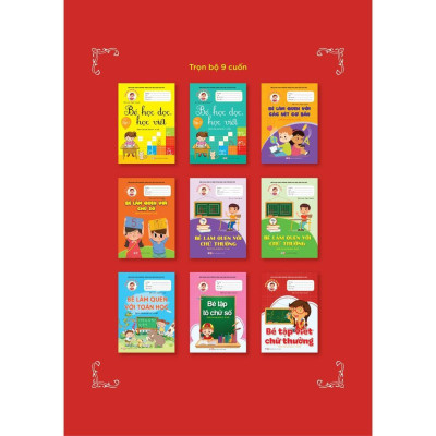 Sách Khởi Đầu Cho Bé Vào Lớp 1 Bé Học Đọc Và Học Viết Tập 1 - Tân Việt Books