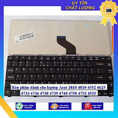 Bàn phím dùng cho laptop Acer 3810 4810 4552 4625 4733 4736 4738 4739 4740 4750 4752 4935  - Hàng Nhập Khẩu New Seal