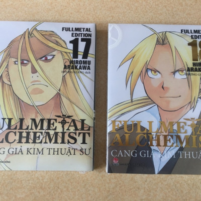 Sách - Cang giả kim thuật sư (trọn bộ tập từ tập 1-18, tái bản) + Tuyển tập truyện 4 khung