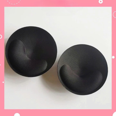 1 Đôi Đệm mút ngực rời 3,5cm form cứng cáp nâng ngực hàng loại 1 MÀU ĐEN