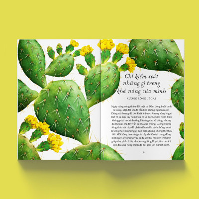 Sách - Vươn Mình Như Những Đoá Hoa - Những Bài Học Nhỏ Để Có Nguồn Vui Và An Lành Bất Tận