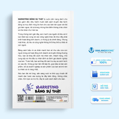 Marketing Bằng Sự Thật  - Vanlangbooks