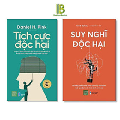 Sách - Combo 2 Cuốn: Tích Cực Độc Hại + Suy Nghĩ Độc Hại - 1980 Books