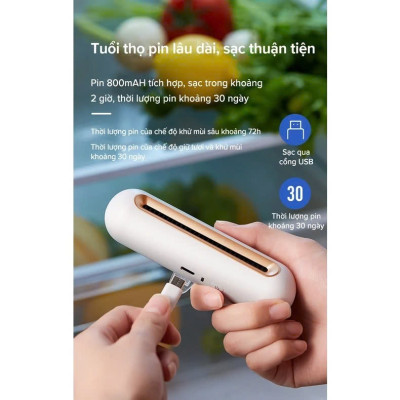 Máy KhửMùii & Diệt Khuẩn Tủ Lạnh Ozone Mini – Sản Phẩm Không Thể Thiếu Trong Mỗi Gia Đình đèn pha led