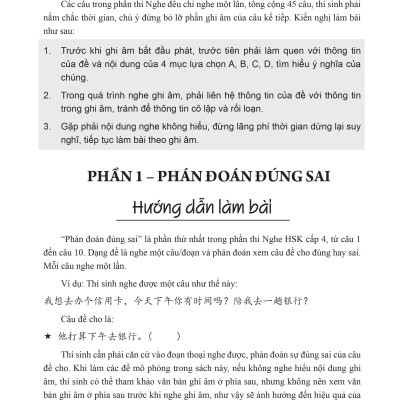 Combo 2 sách Luyện giải đề thi HSK cấp 4 có mp3 nge +Phát triển từ vựng tiếng Trung Ứng dụng (in màu) (Có Audio nghe) +DVD tài liệu