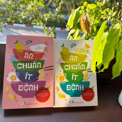 Sách -  Ăn Chuẩn Ít Bệnh (Combo 2 cuốn)  - Sách kỹ năng chăm sóc sức khoẻ - (Tái bản 2023) 2H Books