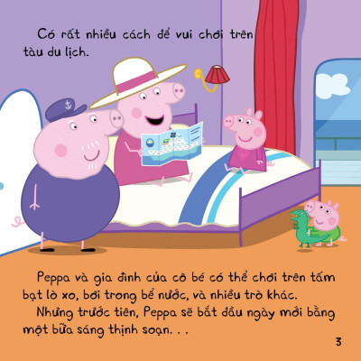 Sách - Thế Giới Diệu Kì Của Peppa Pig - Kì Nghỉ Trên Du Thuyền Của Peppa