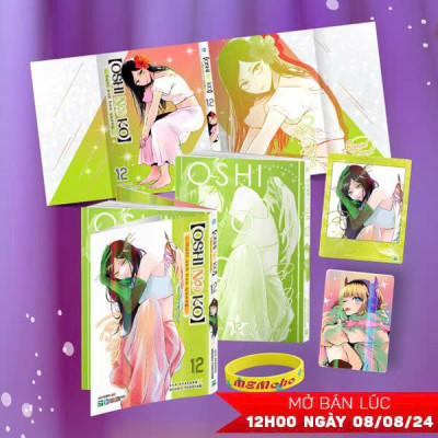 Oshi No Ko - Dưới Ánh Hào Quang - Tập 12 - Bản Đặc Biệt - Tặng Kèm Bìa Đặc Biệt Hai Mặt + Oshi No Card + Card Idol + Vòng Tay Idol