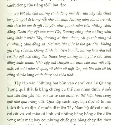 Những Hạt Bùn Vạn Dặm