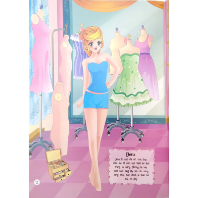 Dán Hình Trang Phục Công Chúa Tuyệt Đỉnh - Công Chúa Thời Thượng