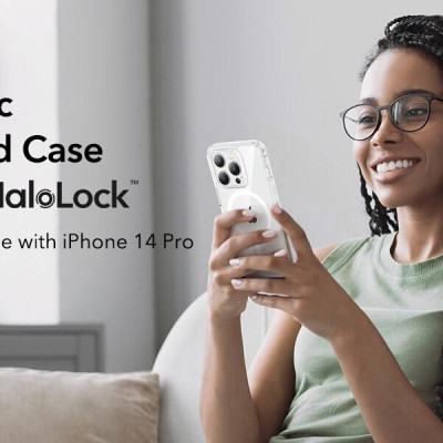 Ốp Lưng dành cho iPhone 13 Pro Max bảo vệ camera trong suốt chống ố hỗ trợ sạc từ chính hãng Memumi - Hàng Chính Hãng