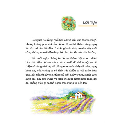 Nỗ Lực - Mỗi Ngày Tiến Bộ Hơn Một Chút - Nhật Kí Trưởng Thành Cho Học Sinh Tiểu Học