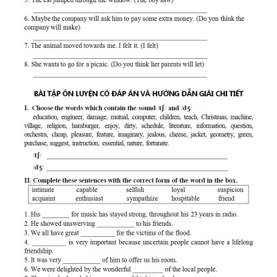 Bài Tập Tiếng Anh 11 Có Đáp Án - KV