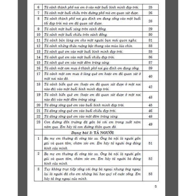 Sách - Dàn Bài Tập Làm Văn 5 - Dùng Chung Các Bộ Sgk Hiện Hành - Hồng Ân