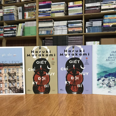 Combo sách văn học Nhã Nam: Cô gái như em + Thế giới kết thúc dịu dàng đến thế + Giết chỉ huy đội kỵ sĩ (tặng kèm bookmark)