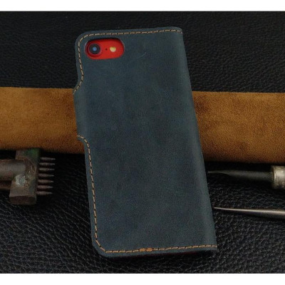 Bao Da cho Iphone 7/8  Da Bò Thật may thủ công