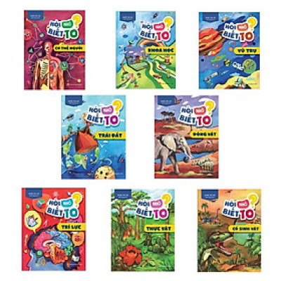 Combo sách:  Hỏi nhỏ biết to - 8 cuốn