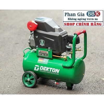 Máy Nén Khí Dekton DK-AC30DR 3.5HP/2500W/ Có Dầu / Bình 30L - Lưu Lượng 170L/Phút- Lên hơi nhanh.