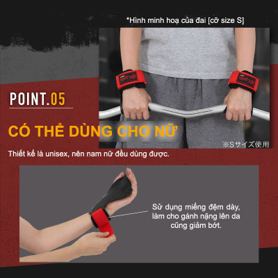 Lysin - đai hỗ trợ bảo vệ cổ tay, lòng bàn tay chất liệu cao su thoáng khí chống trượt tập gym chuyên nghiệp găng tay tập gym dây kéo lưng lifting straps năng tạ kéo xà deadlift tập gym