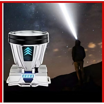 ĐÈN PIN SẠC ĐỘI ĐẦU ĐỘ PIN LÊN SÁNG XUYÊN ĐÊM SOI CUA CÁ ẾCH THUẬN TIỆN CHO MỌI NHÀ