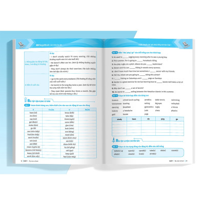 Luyện chuyên sâu ngữ pháp và bài tập tiếng Anh 6 Tập 1 (Global) - Tái bản