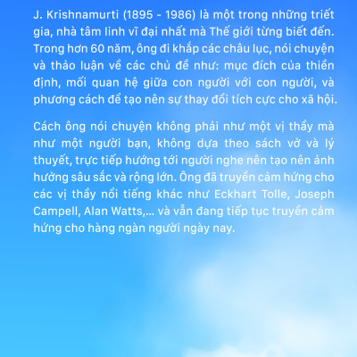 Combo sách Krishnamurti Nói Về Tự Do và Chữa lành Lượng Tử